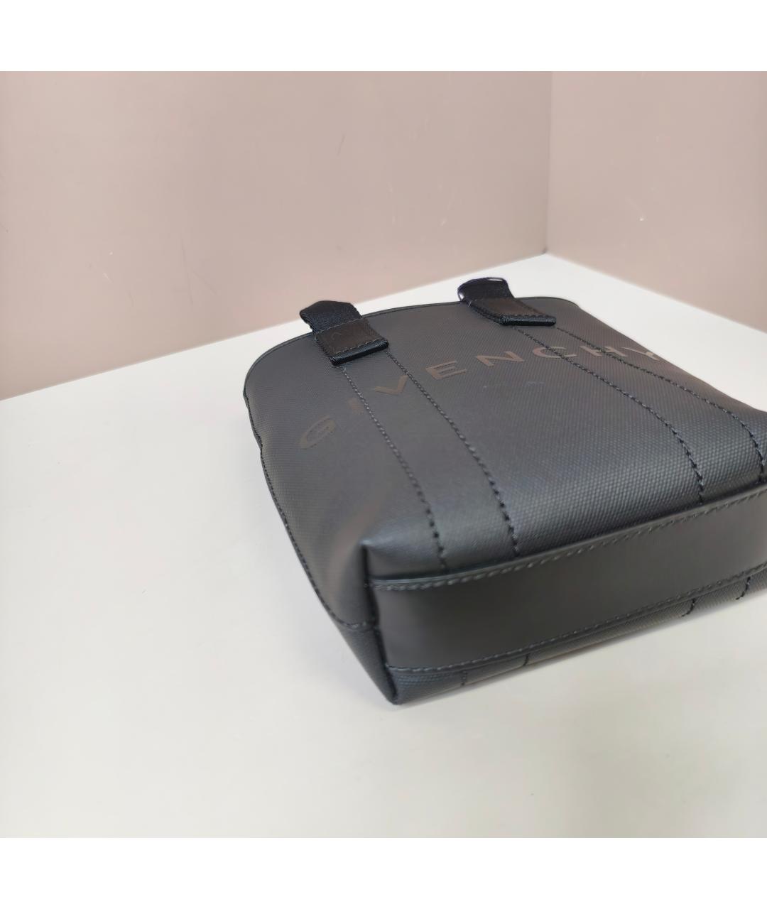 GIVENCHY Черная кожаная сумка через плечо, фото 7