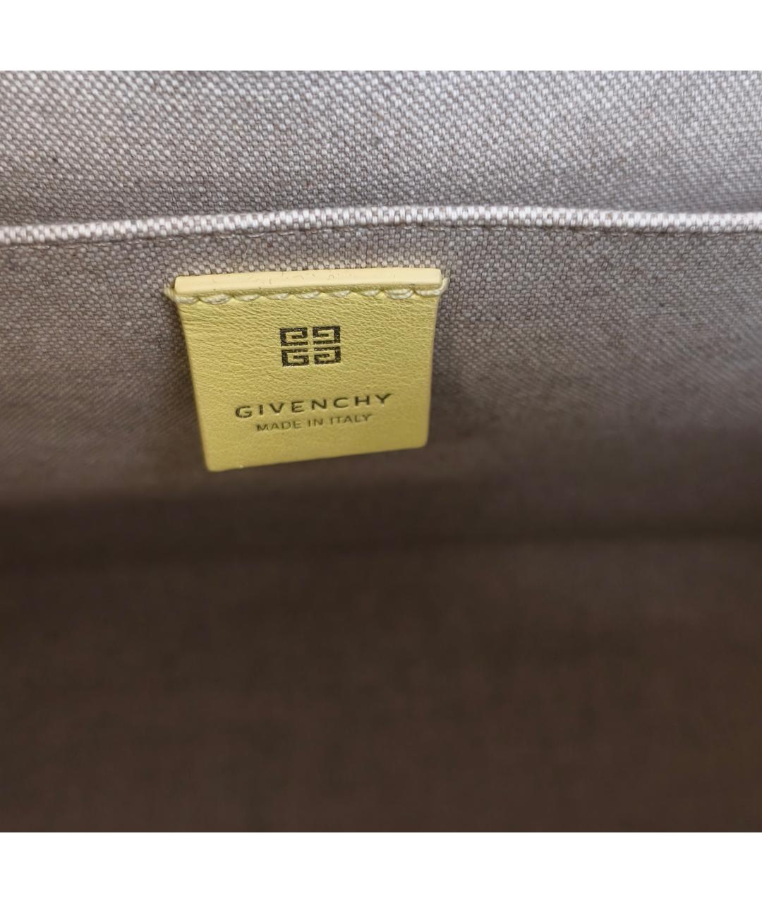 GIVENCHY Желтая сумка через плечо, фото 8