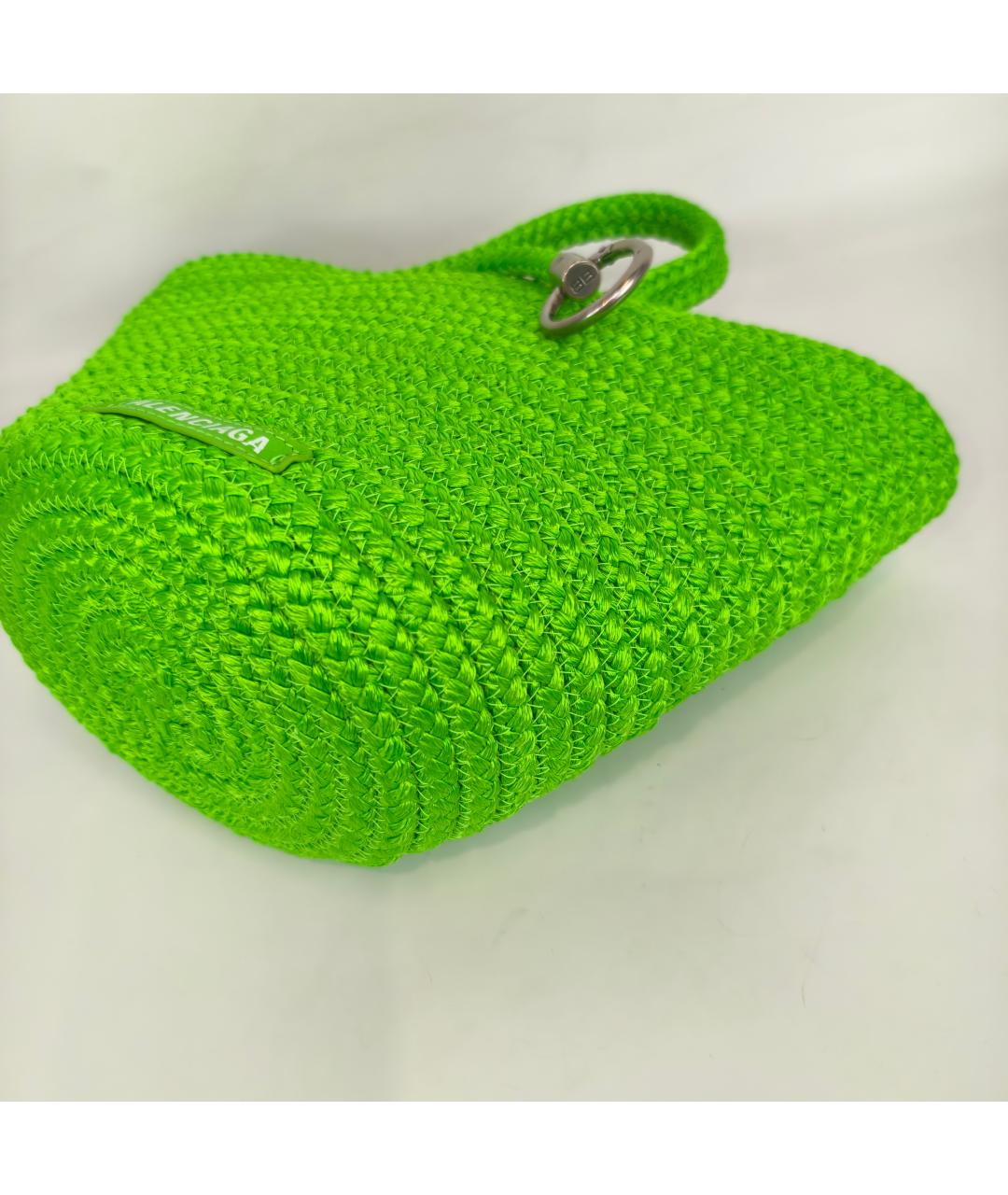 BALENCIAGA Зеленая сумка через плечо, фото 7