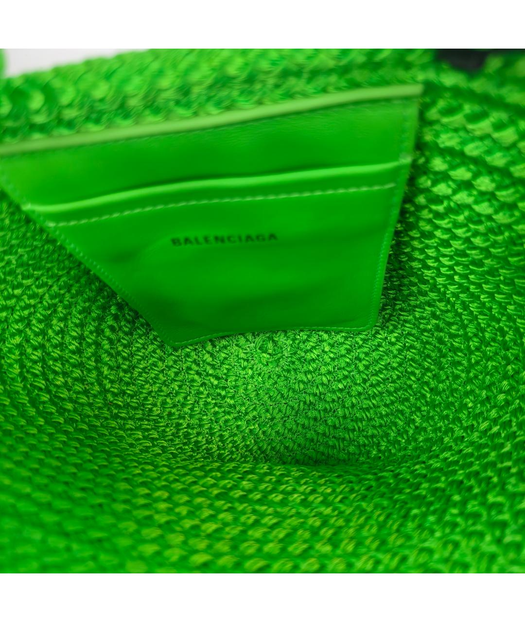 BALENCIAGA Зеленая сумка через плечо, фото 2