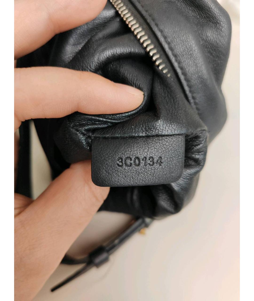 GIVENCHY Черная кожаная сумка через плечо, фото 2