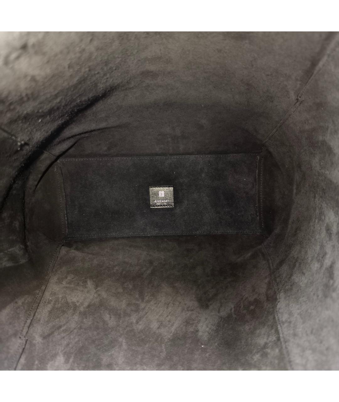 GIVENCHY Черная кожаная сумка через плечо, фото 4