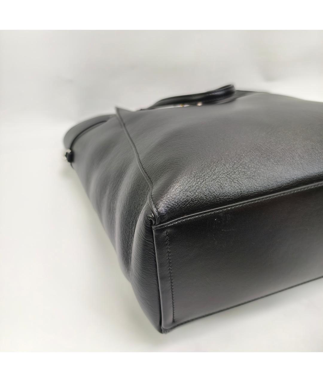 GIVENCHY Черная кожаная сумка через плечо, фото 7