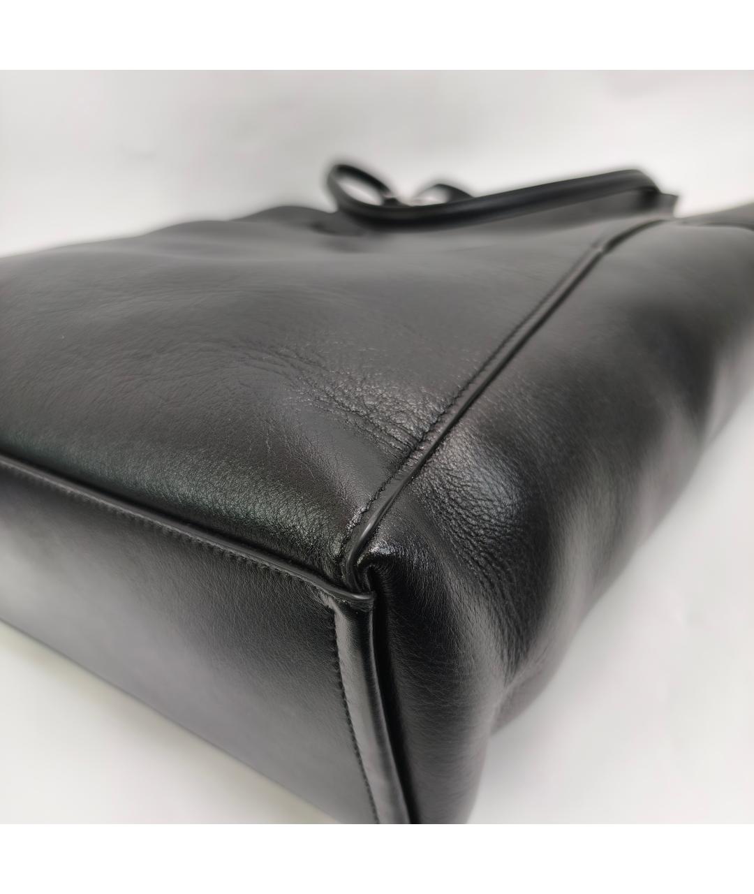 GIVENCHY Черная кожаная сумка через плечо, фото 9