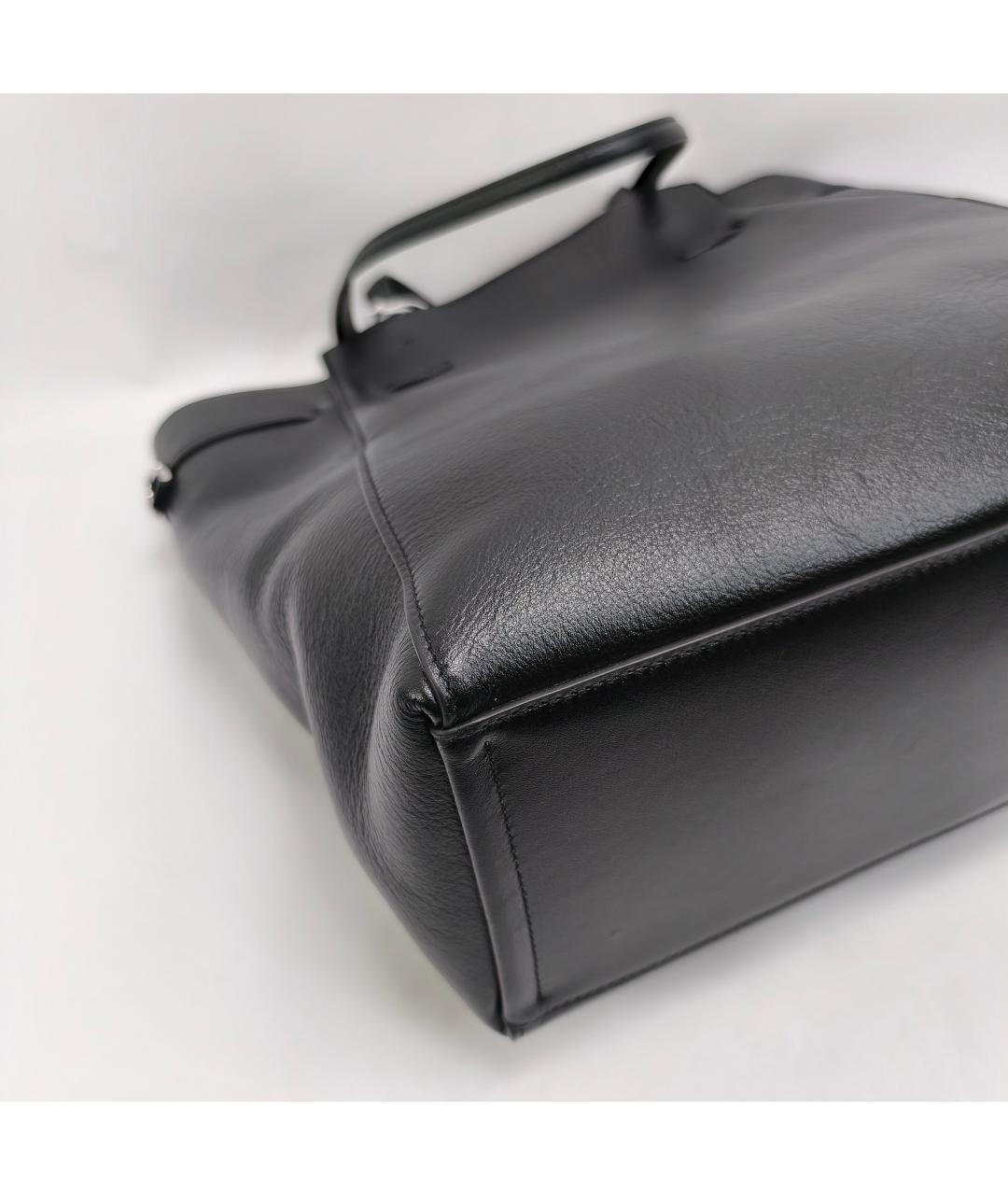 GIVENCHY Черная кожаная сумка через плечо, фото 3