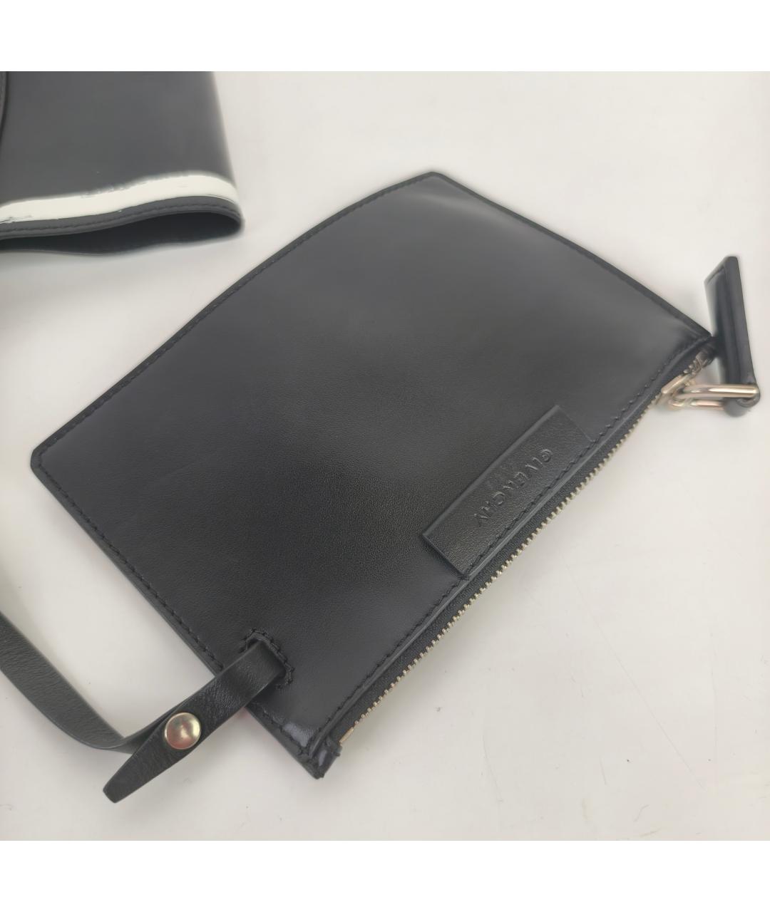 GIVENCHY Черная кожаная сумка через плечо, фото 6