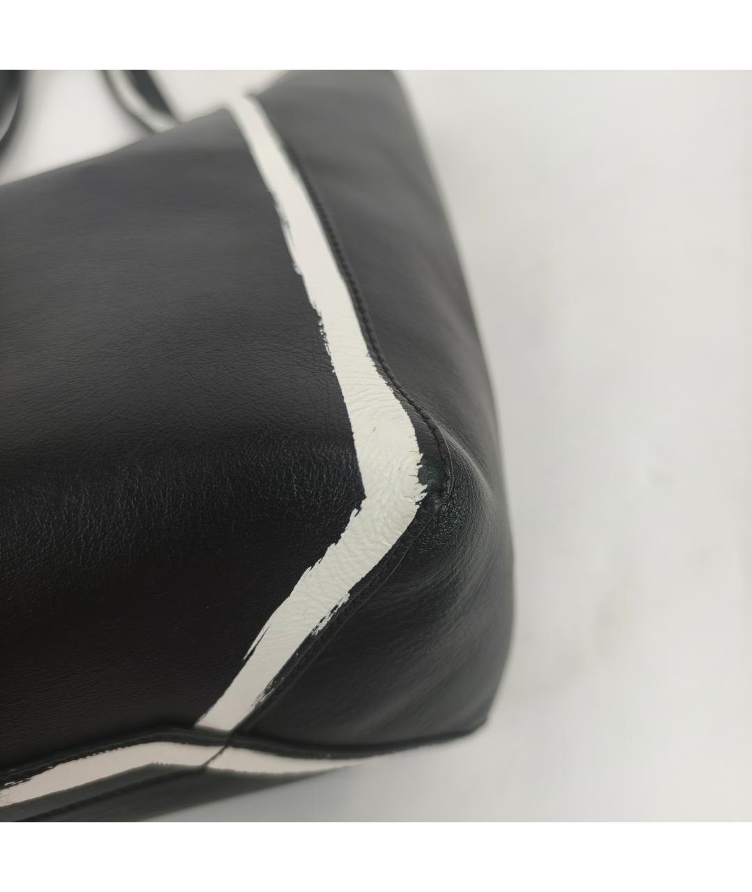 GIVENCHY Черная кожаная сумка через плечо, фото 3