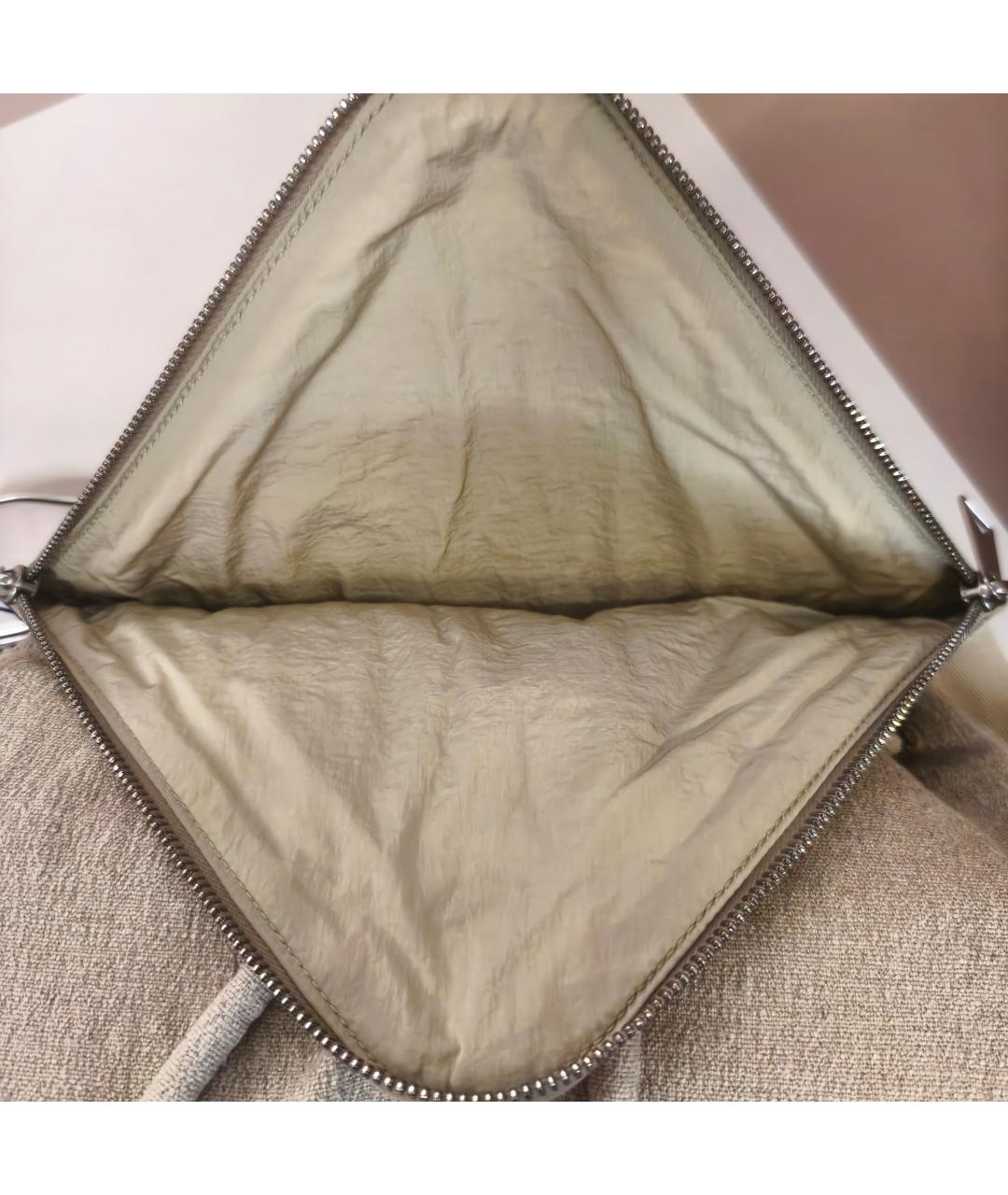 BOTTEGA VENETA Бежевая сумка через плечо, фото 3