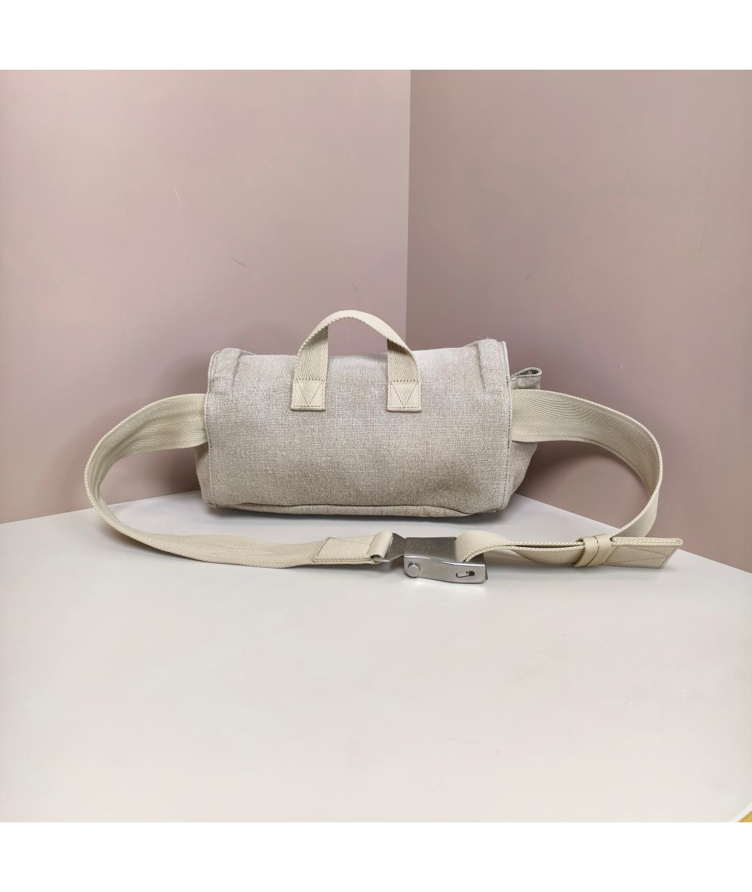 BOTTEGA VENETA Бежевая сумка через плечо, фото 5