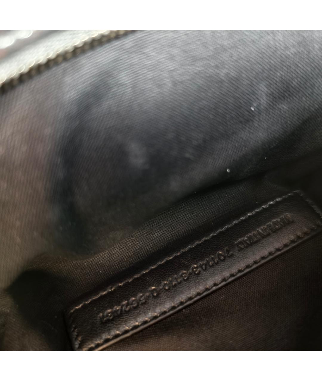 BALENCIAGA Серебряная сумка с короткими ручками, фото 8