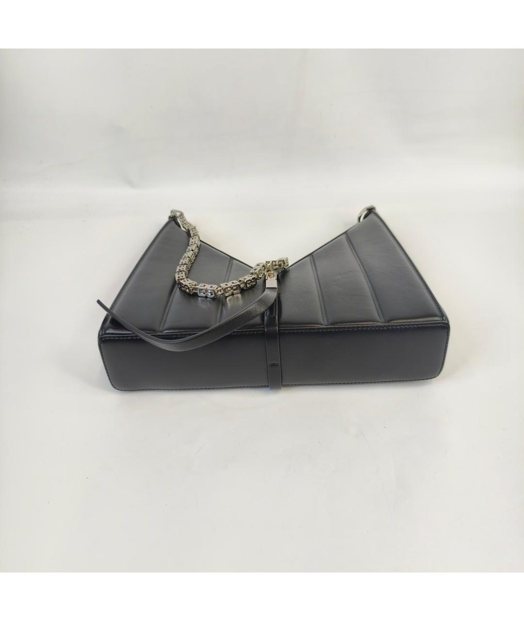 GIVENCHY Черная кожаная сумка через плечо, фото 5