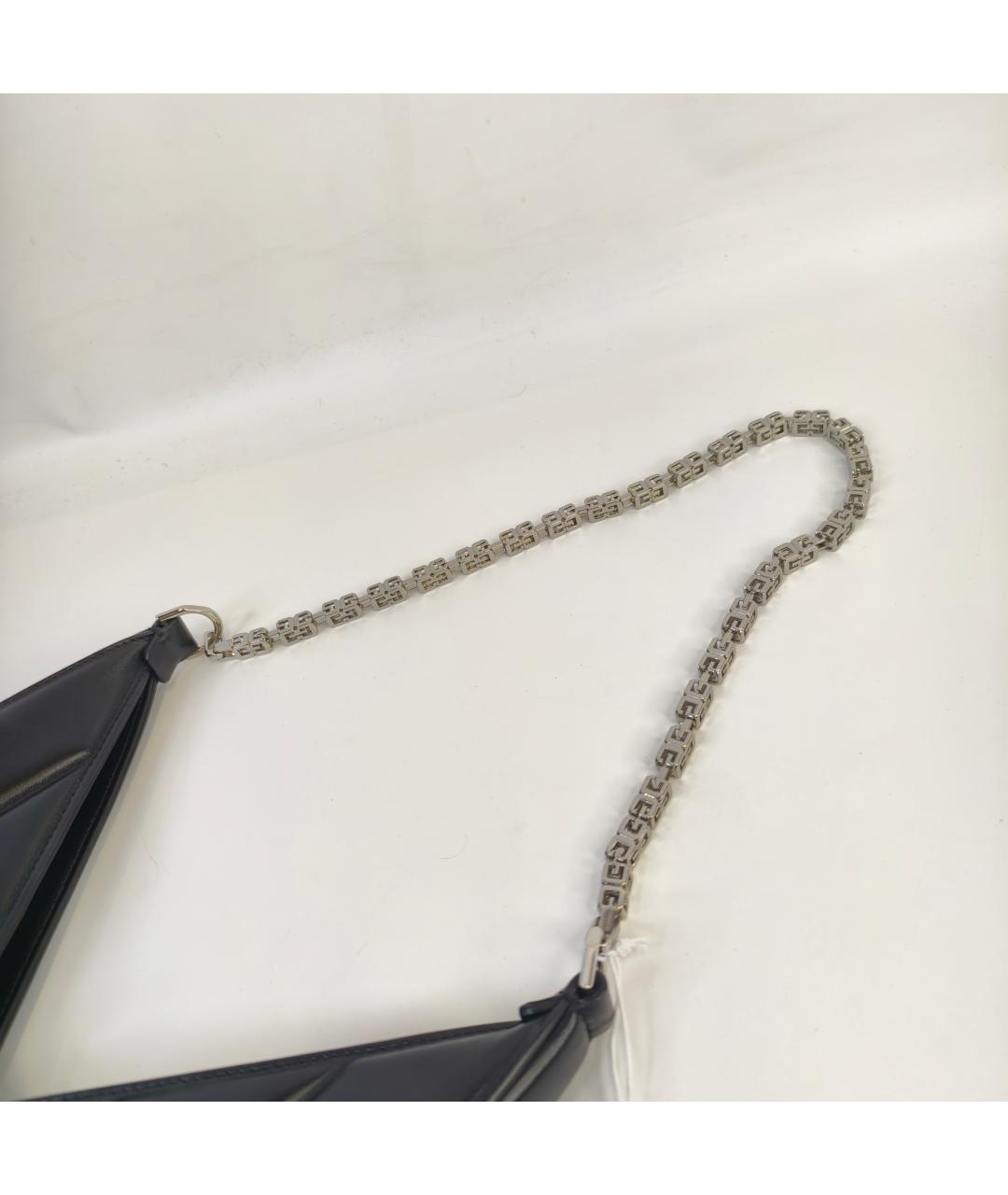 GIVENCHY Черная кожаная сумка через плечо, фото 7