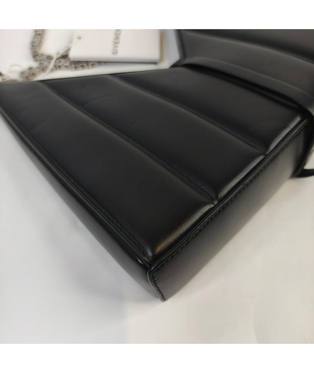 GIVENCHY Черная кожаная сумка через плечо, фото 6
