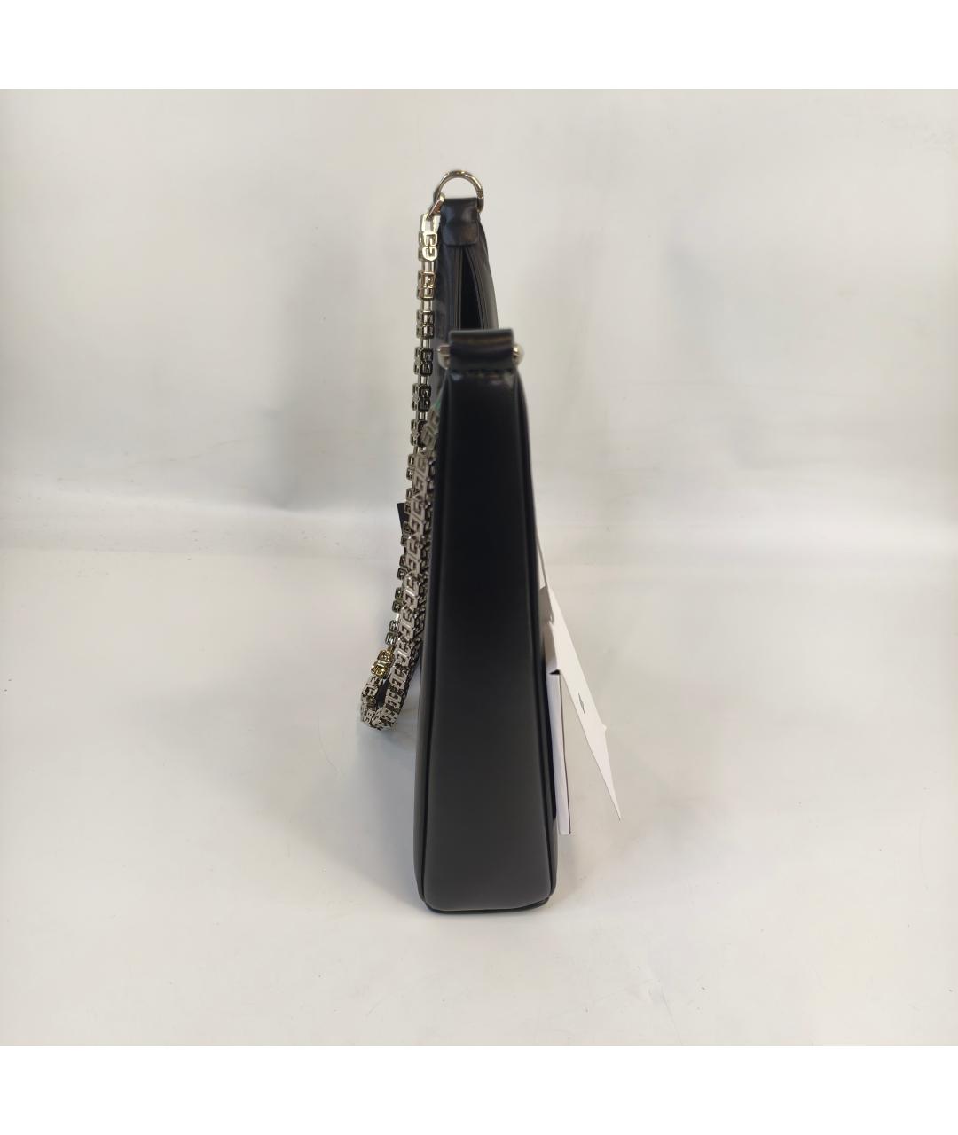 GIVENCHY Черная кожаная сумка через плечо, фото 4