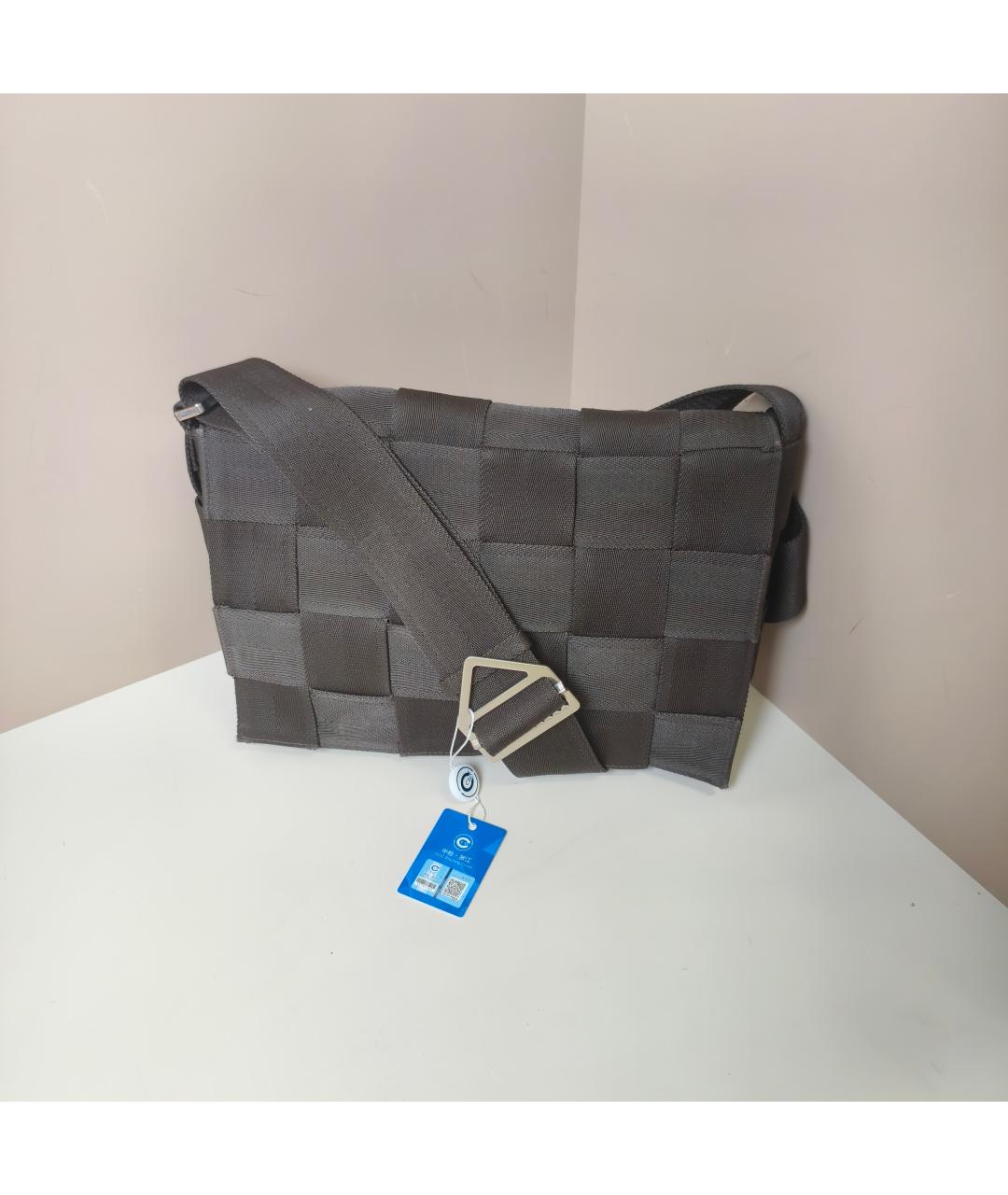 BOTTEGA VENETA Коричневая сумка через плечо, фото 8