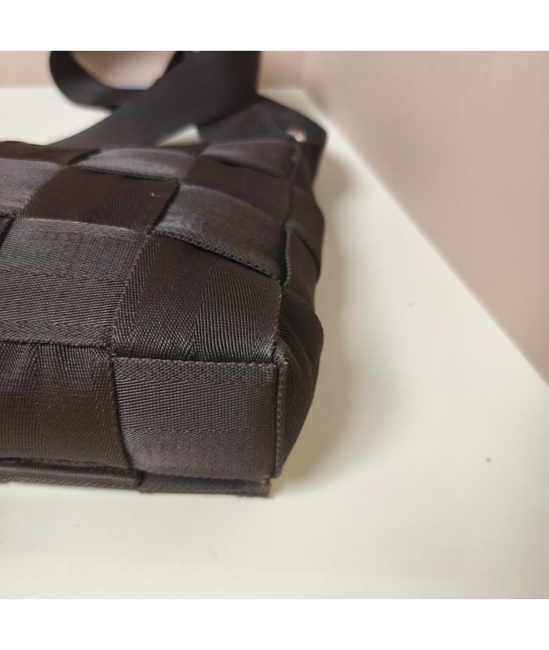 BOTTEGA VENETA Коричневая сумка через плечо, фото 7