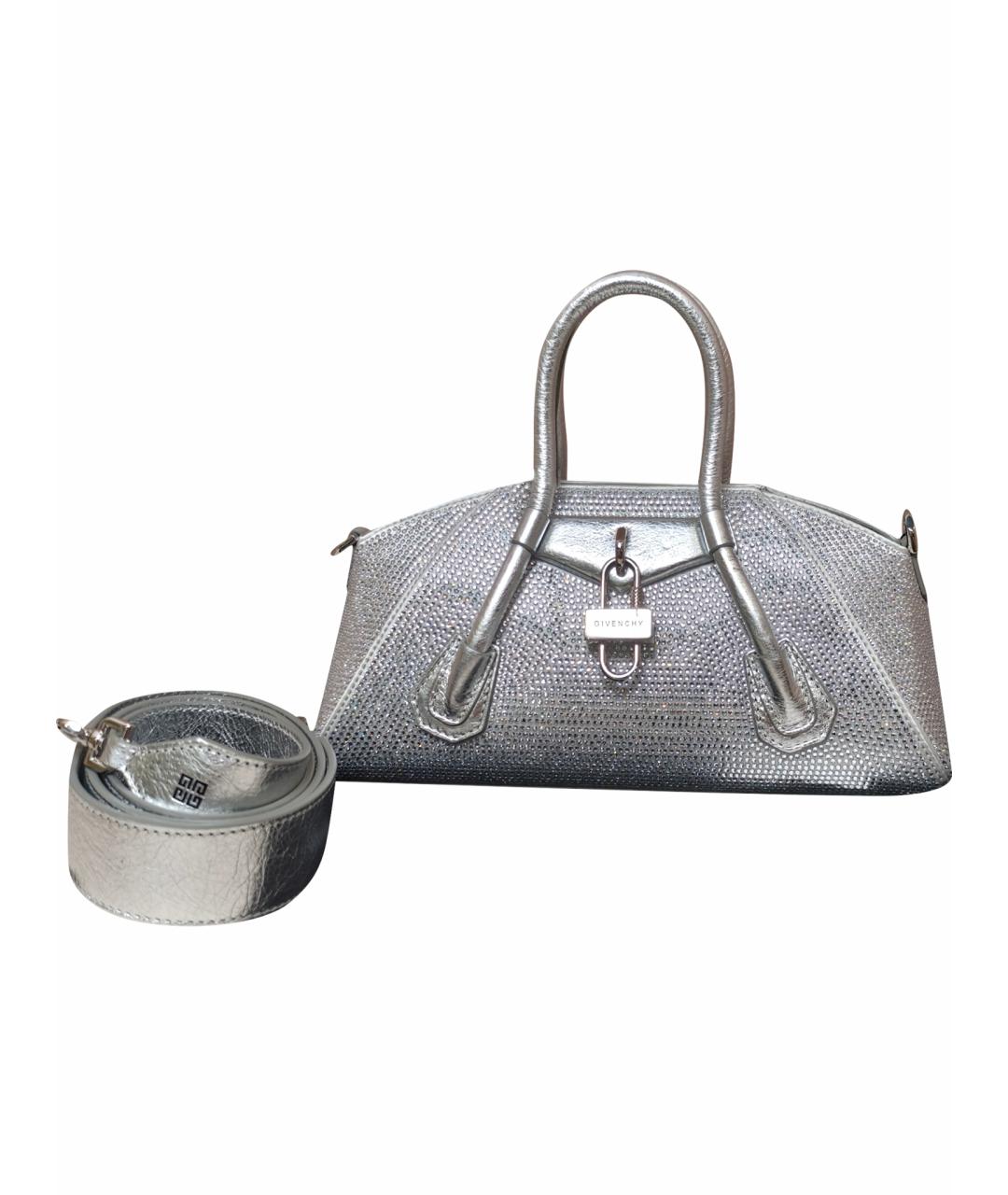 GIVENCHY Серебряная сумка через плечо, фото 1
