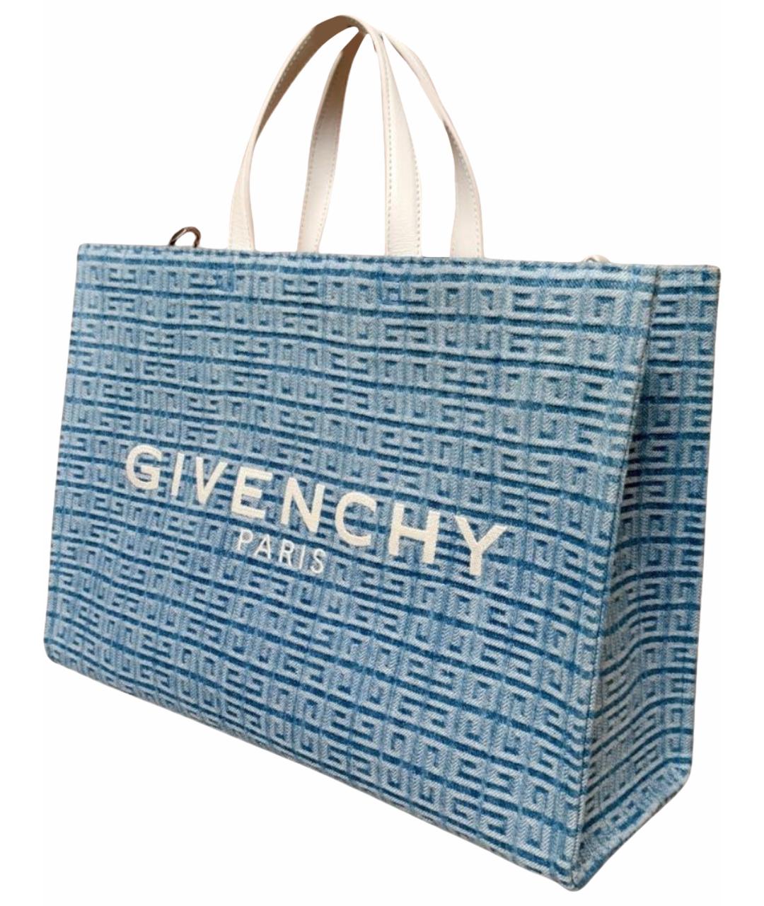 GIVENCHY Голубая сумка через плечо, фото 1