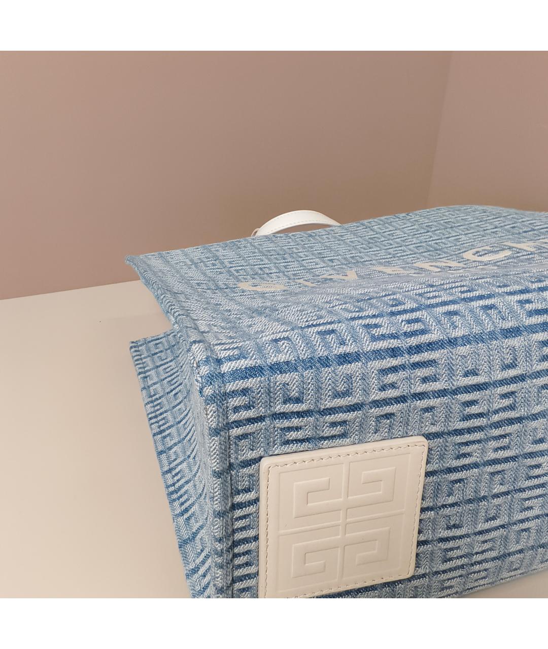 GIVENCHY Голубая сумка через плечо, фото 4