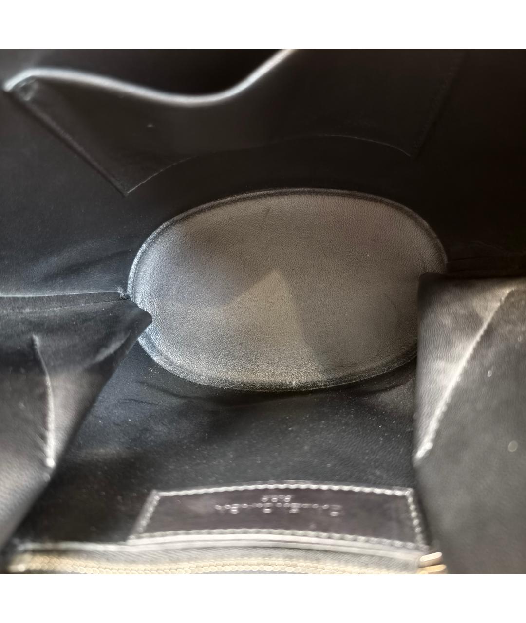 BALENCIAGA Черная кожаная сумка через плечо, фото 4