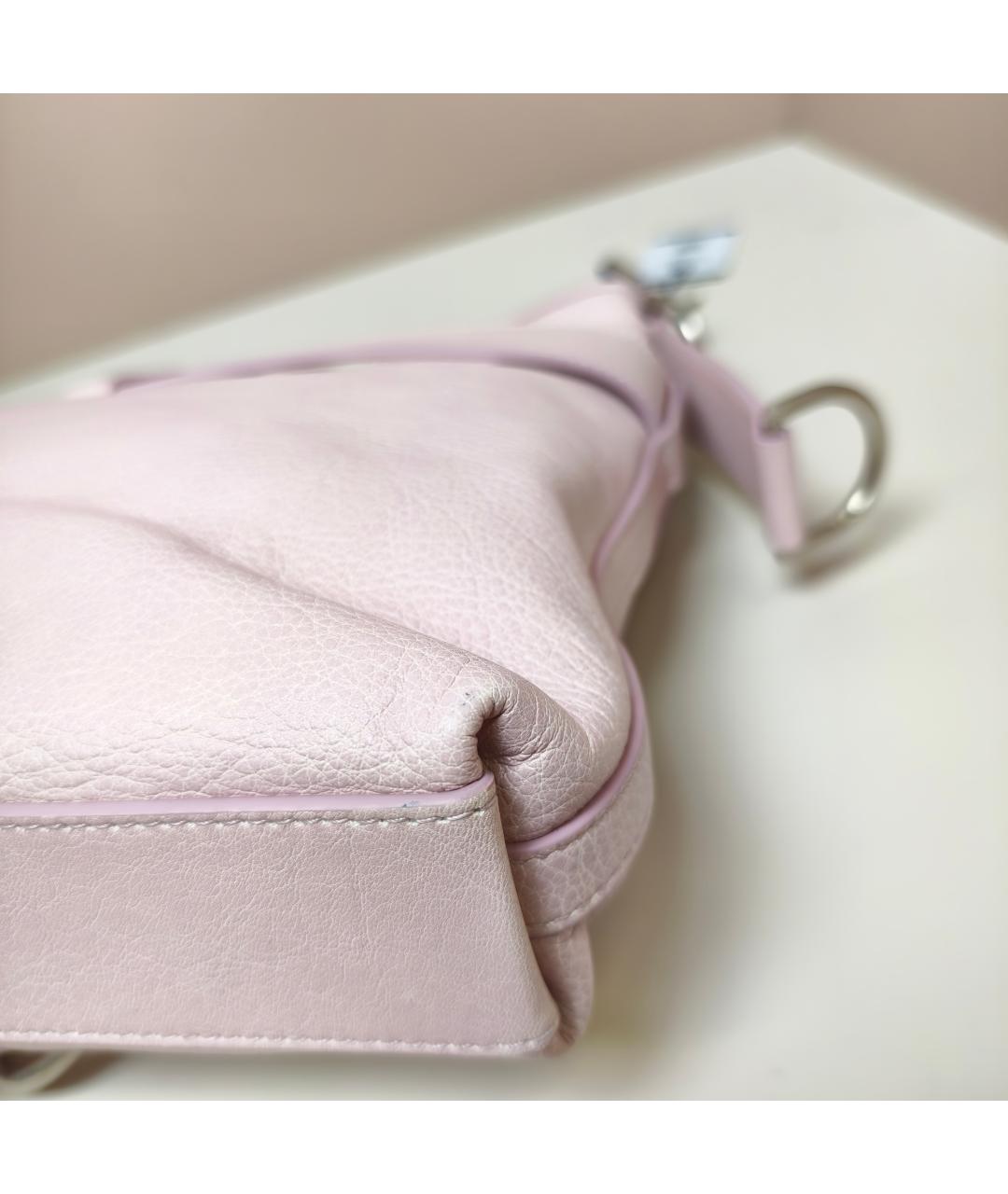 GIVENCHY Розовая кожаная сумка через плечо, фото 3