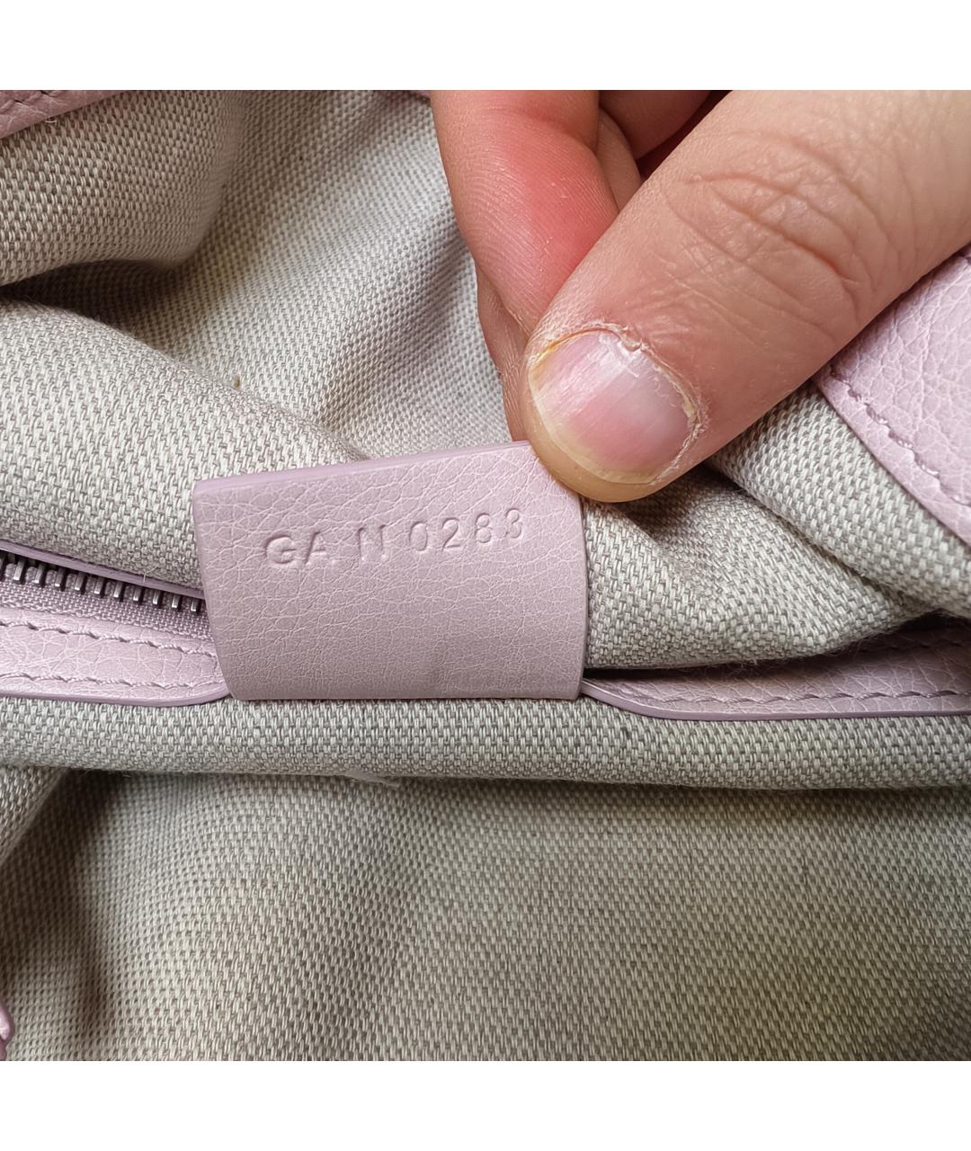 GIVENCHY Розовая кожаная сумка через плечо, фото 2