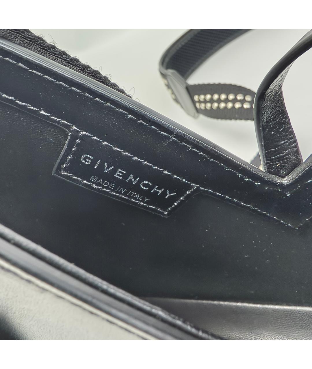 GIVENCHY Черная кожаная сумка через плечо, фото 2