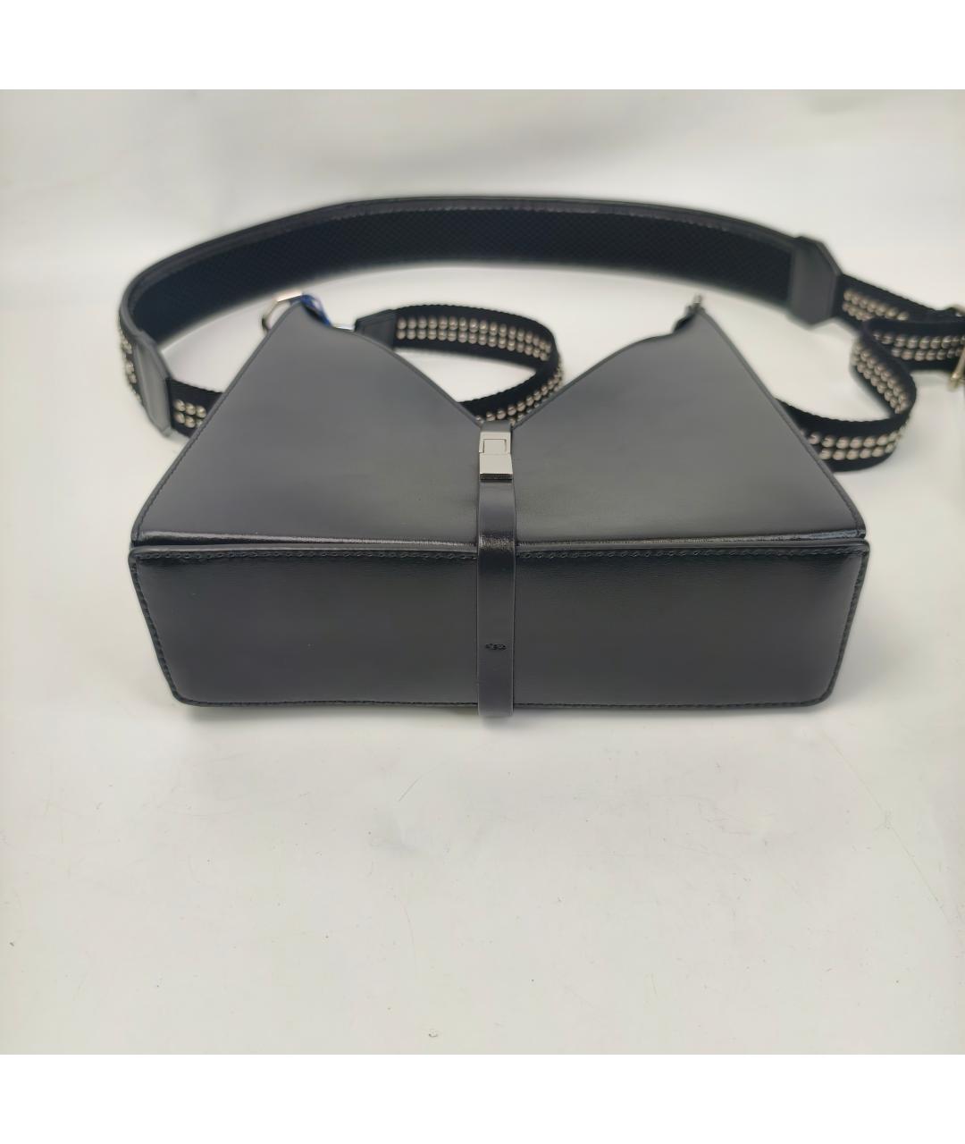 GIVENCHY Черная кожаная сумка через плечо, фото 3