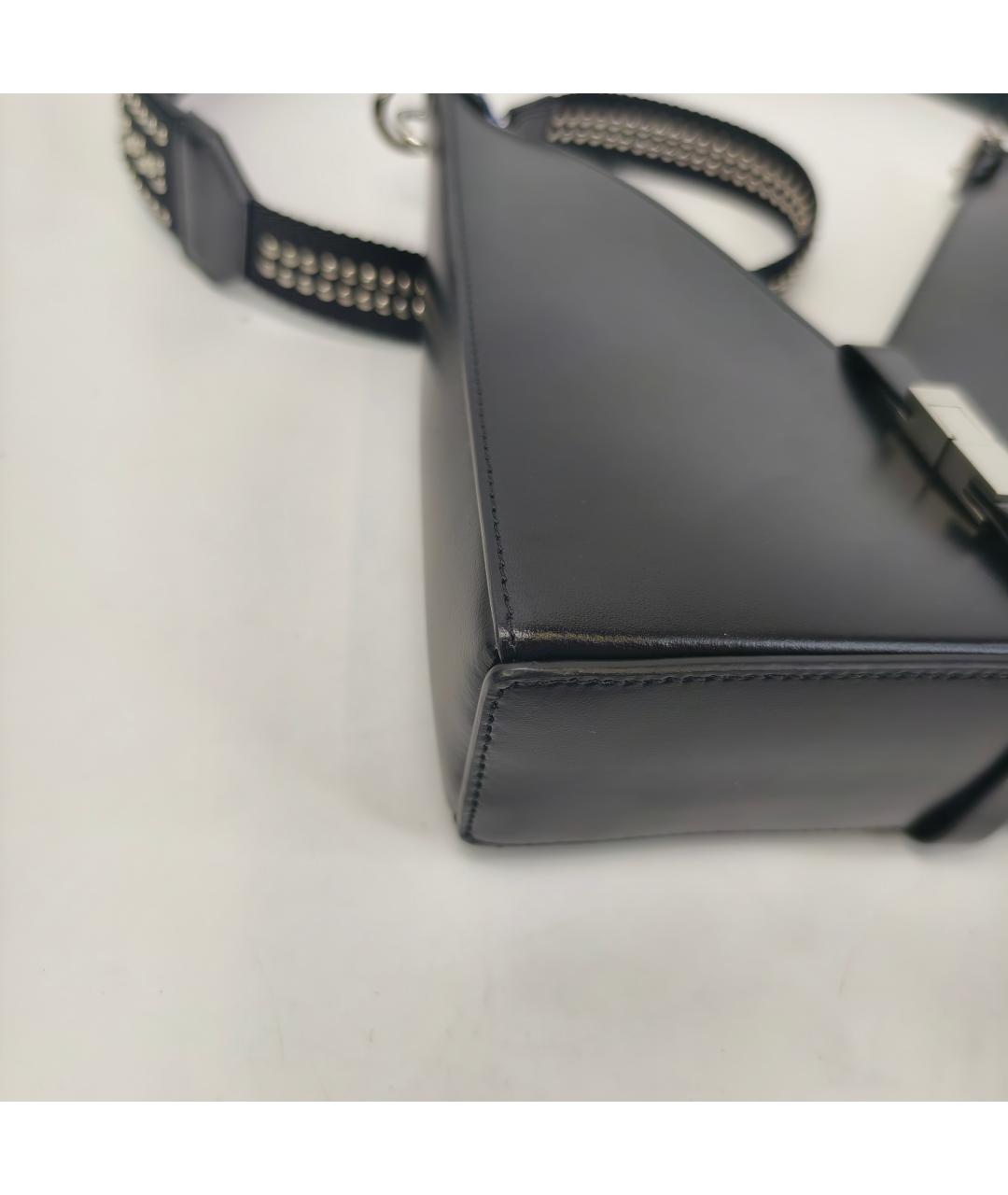 GIVENCHY Черная кожаная сумка через плечо, фото 7