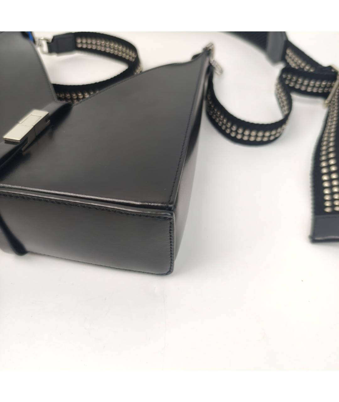 GIVENCHY Черная кожаная сумка через плечо, фото 4