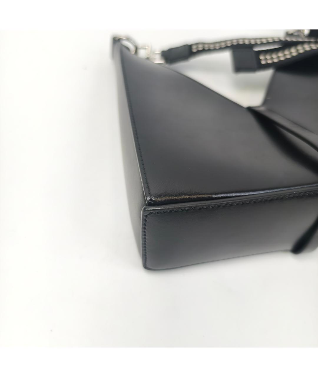 GIVENCHY Черная кожаная сумка через плечо, фото 8