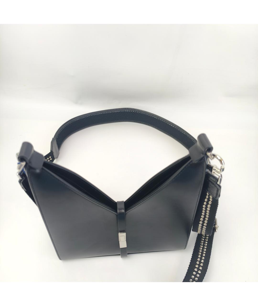 GIVENCHY Черная кожаная сумка через плечо, фото 6