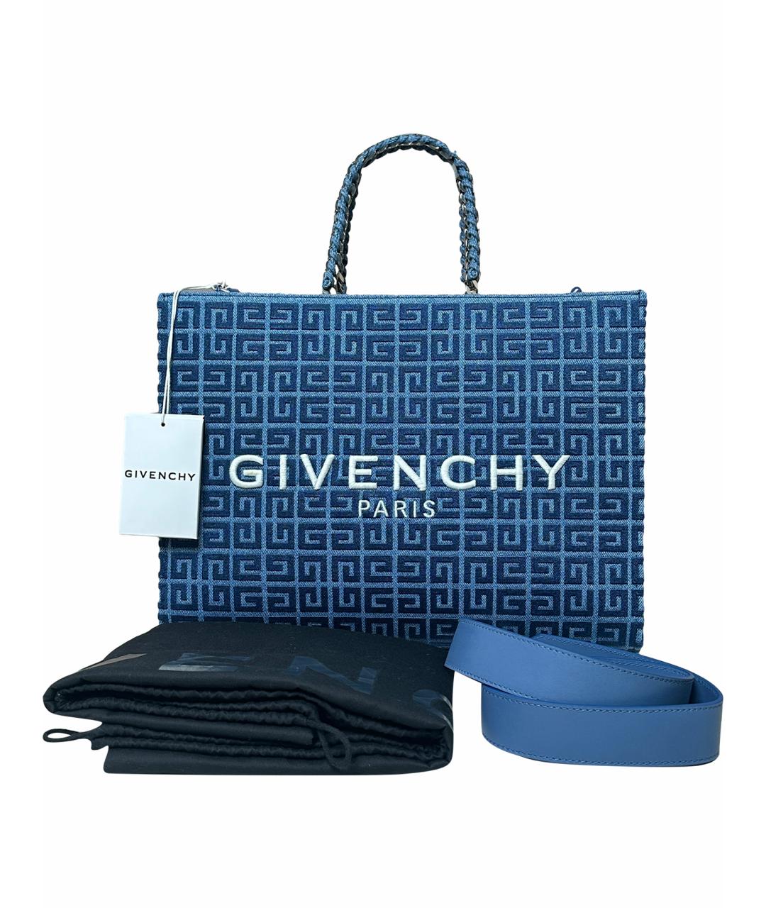GIVENCHY Синяя сумка через плечо, фото 1