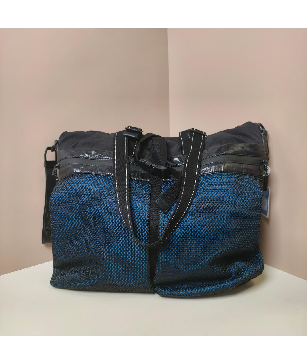 BOTTEGA VENETA Синяя сумка через плечо, фото 9