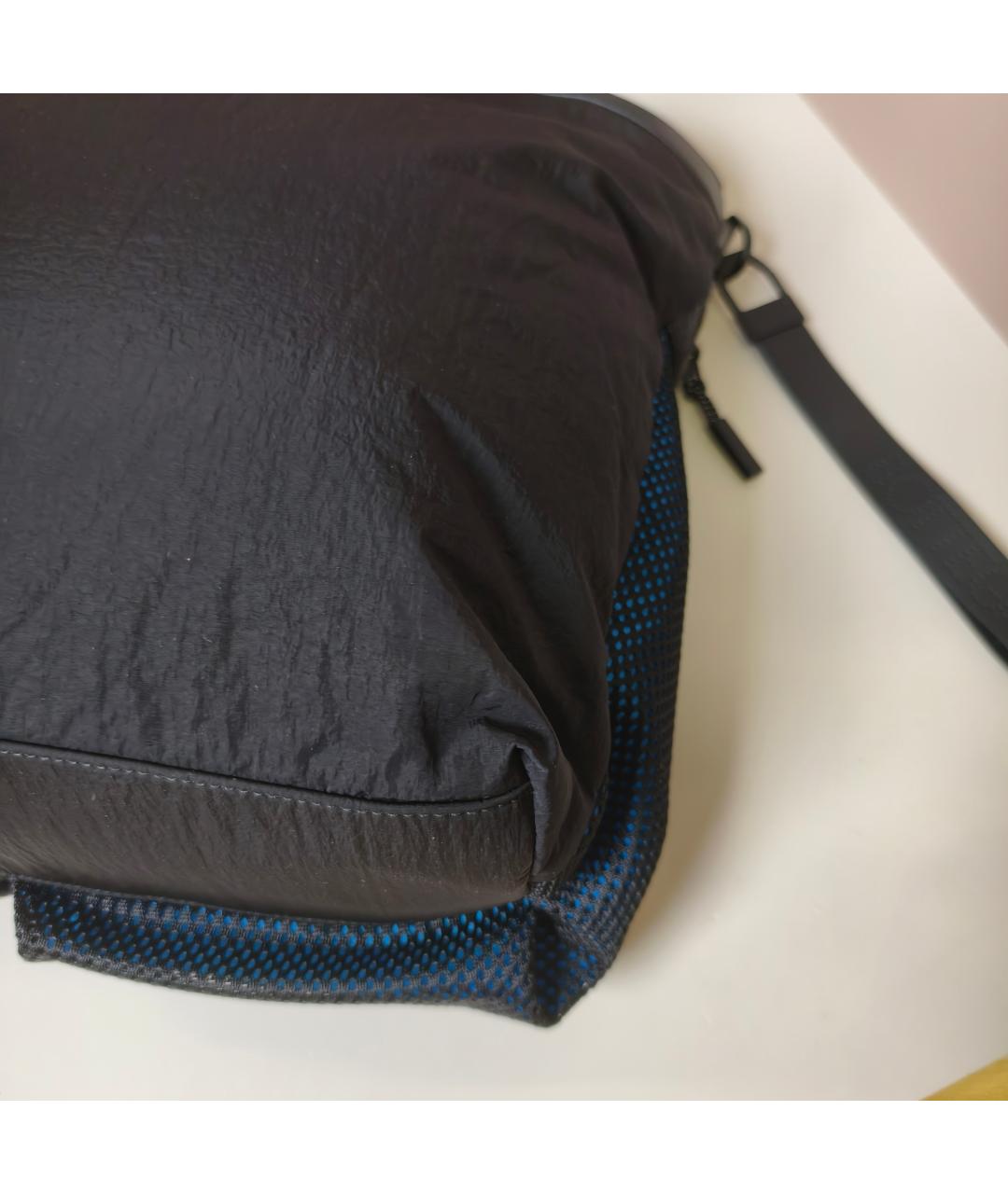 BOTTEGA VENETA Синяя сумка через плечо, фото 2