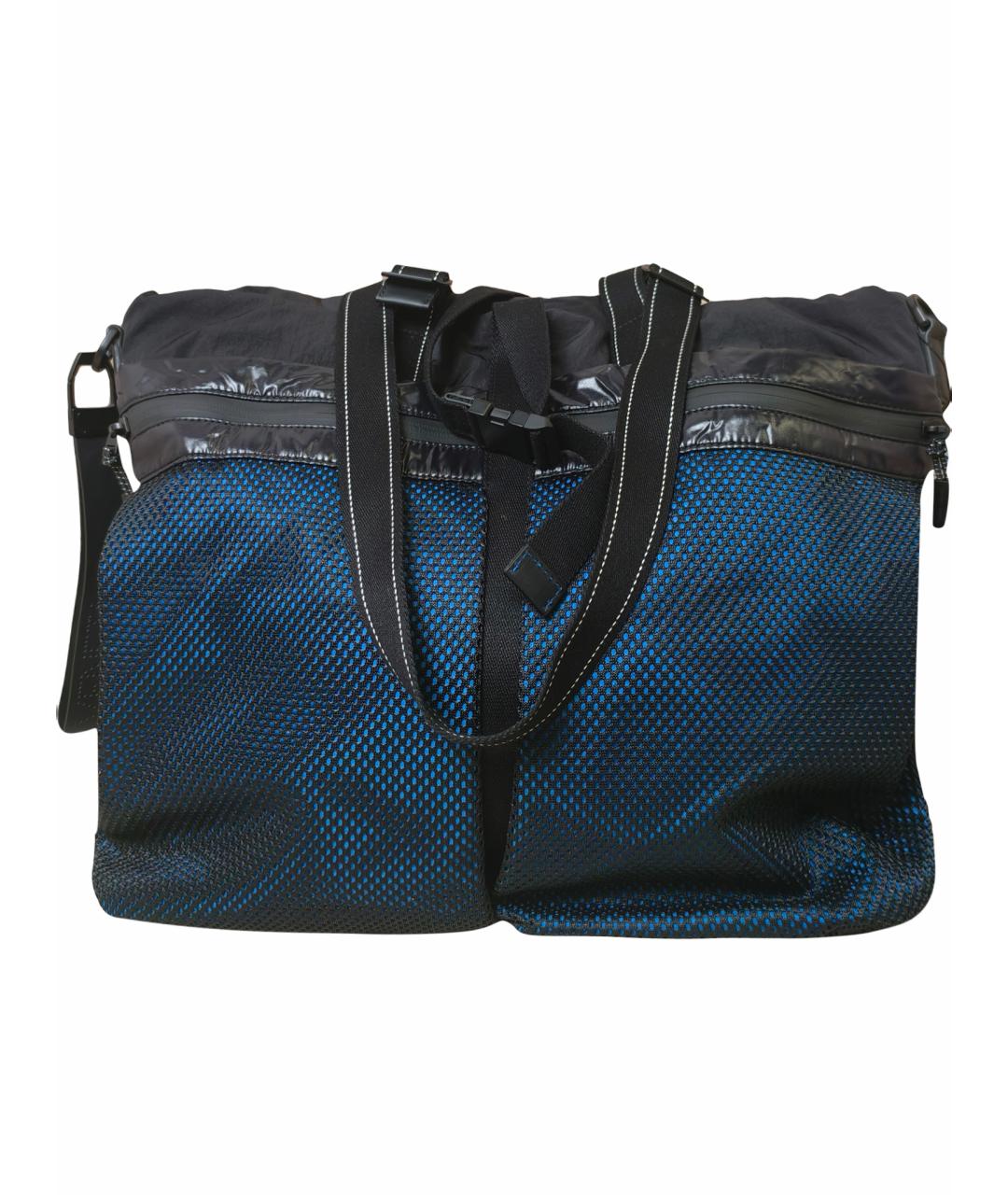 BOTTEGA VENETA Синяя сумка через плечо, фото 1