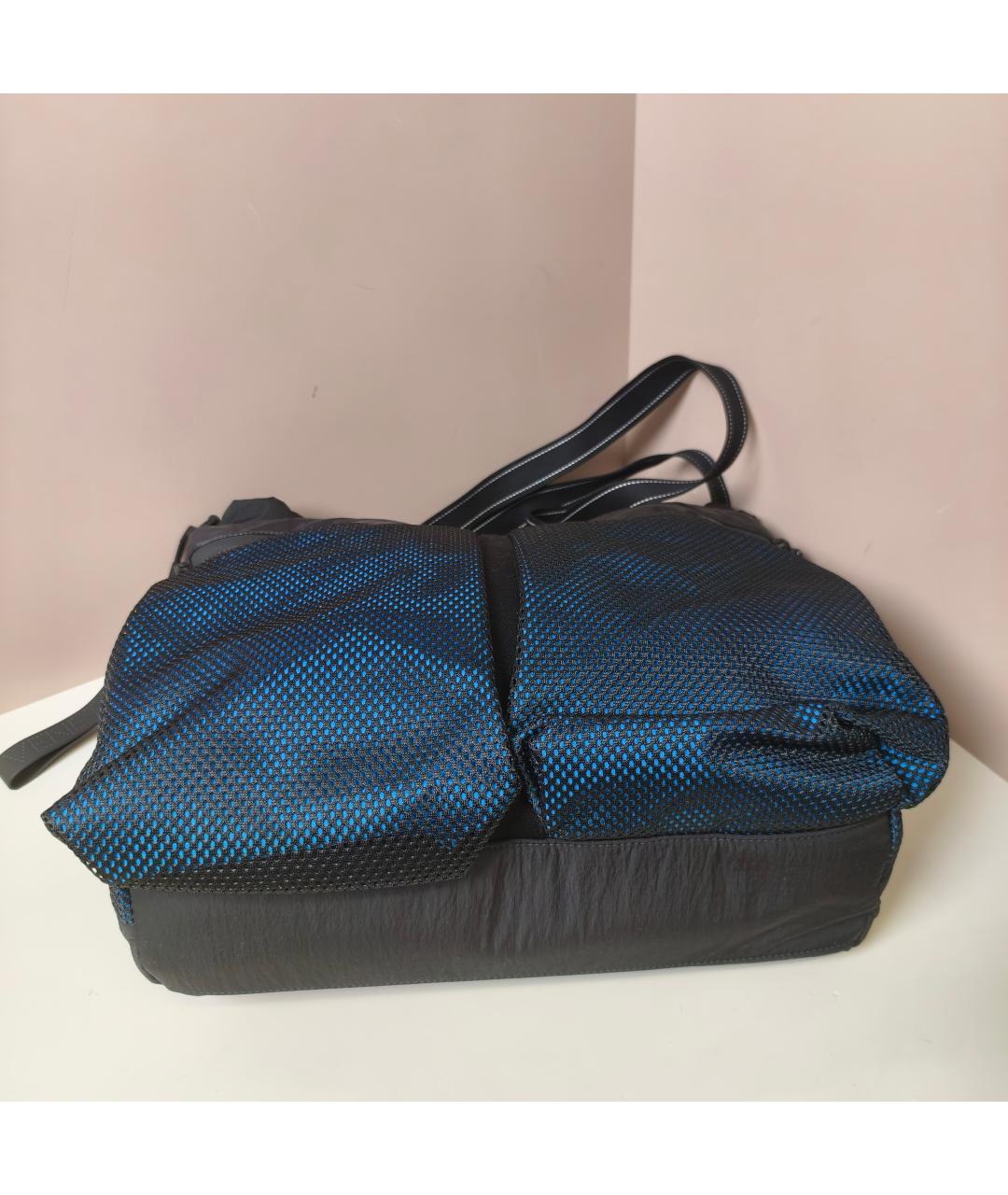 BOTTEGA VENETA Синяя сумка через плечо, фото 6