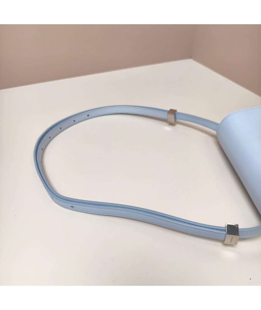 GIVENCHY Голубая кожаная сумка через плечо, фото 7