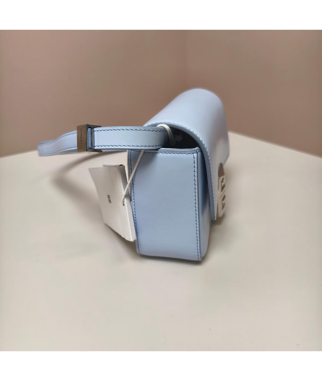 GIVENCHY Голубая кожаная сумка через плечо, фото 2