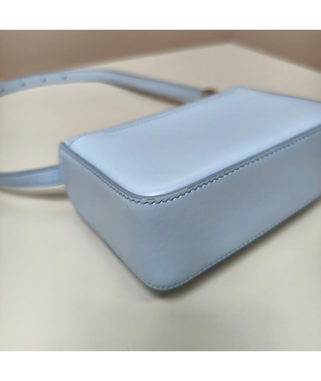GIVENCHY Голубая кожаная сумка через плечо, фото 5