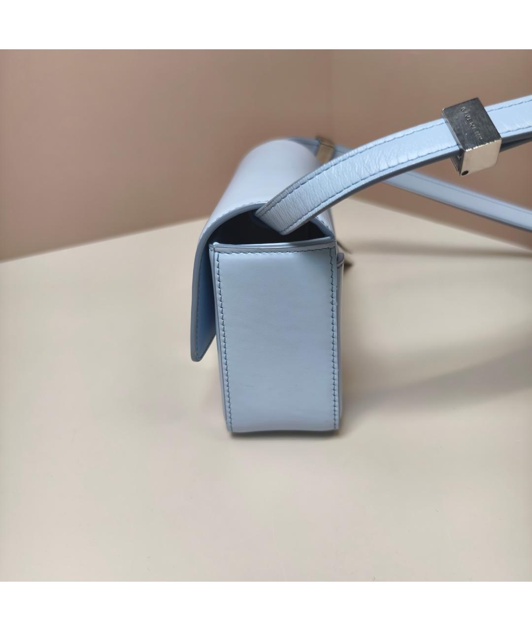 GIVENCHY Голубая кожаная сумка через плечо, фото 4