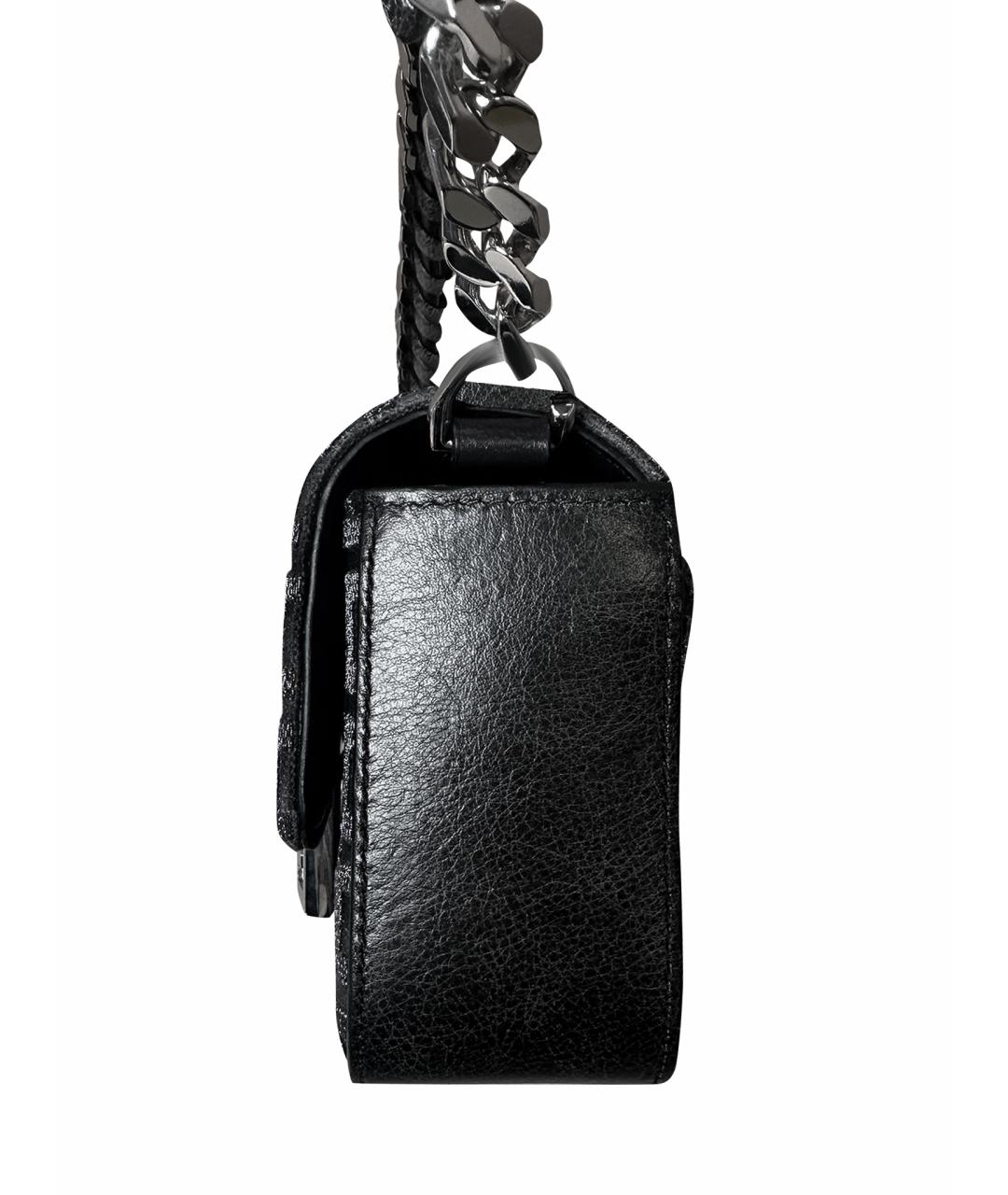 GIVENCHY Антрацитовая тканевая сумка через плечо, фото 12