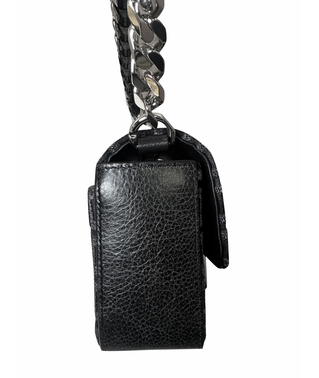 GIVENCHY Антрацитовая тканевая сумка через плечо, фото 9