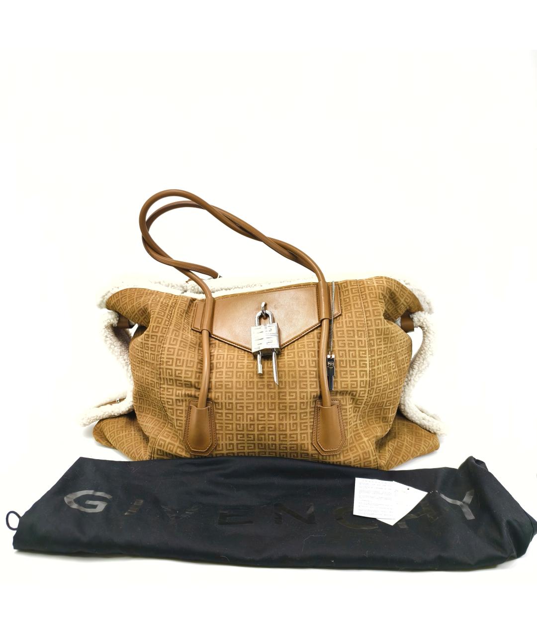 GIVENCHY Коричневая сумка через плечо, фото 4