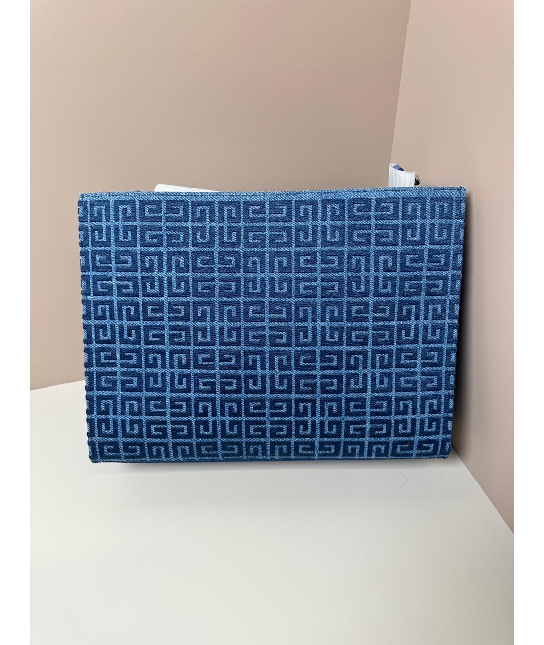 GIVENCHY Синяя деним сумка тоут, фото 3