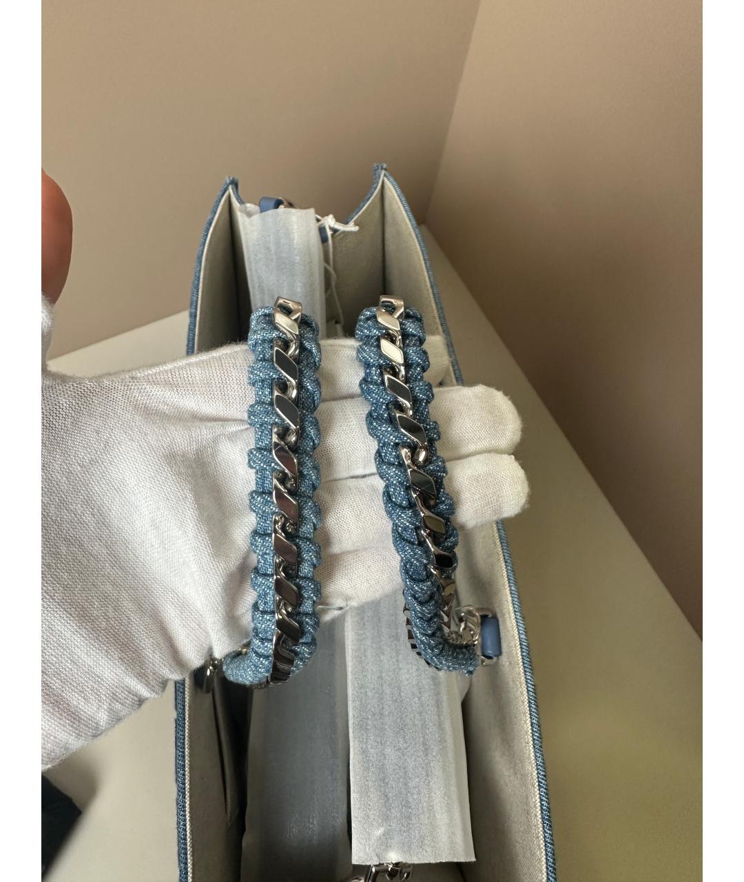 GIVENCHY Синяя деним сумка тоут, фото 2