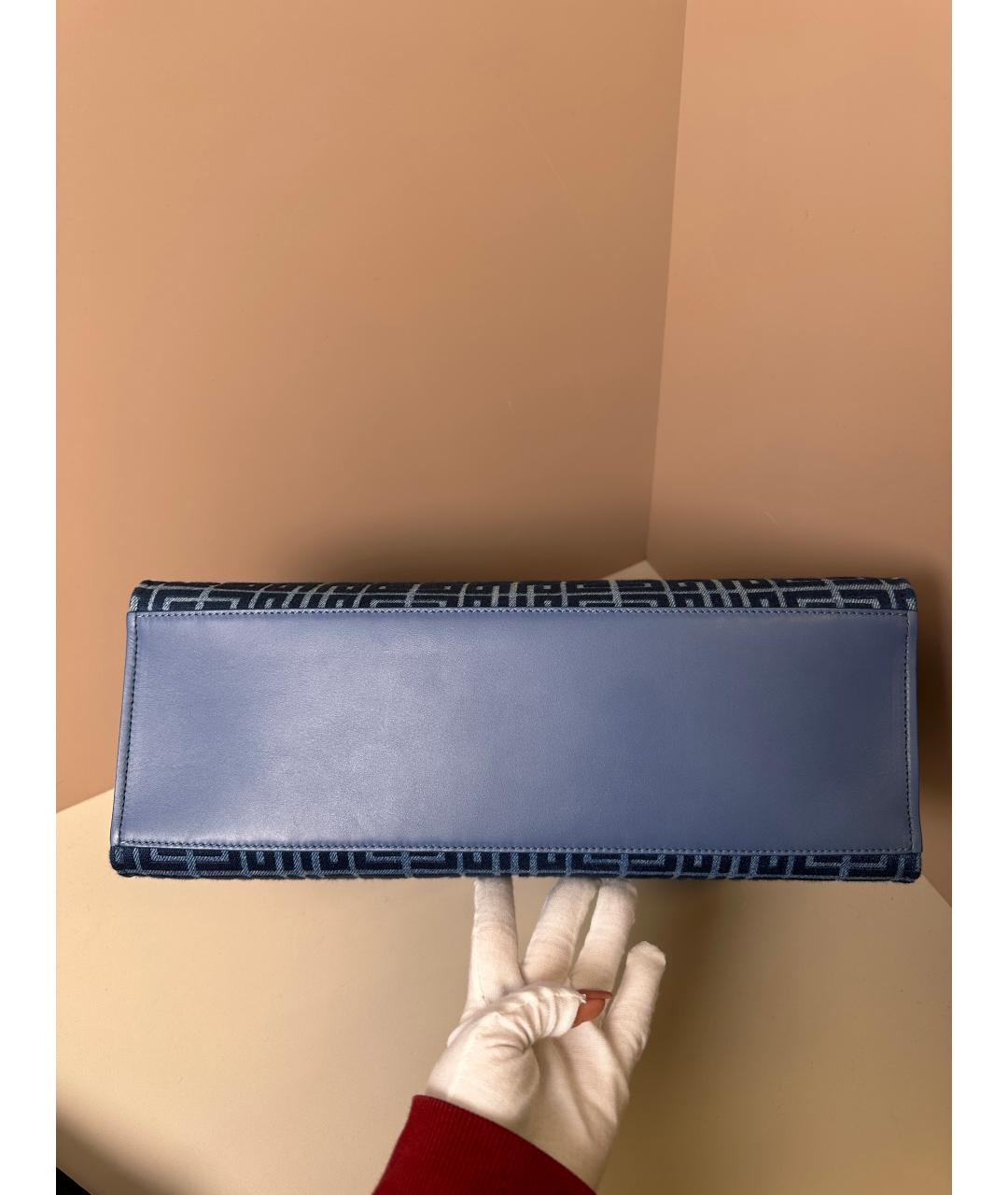 GIVENCHY Синяя деним сумка тоут, фото 8