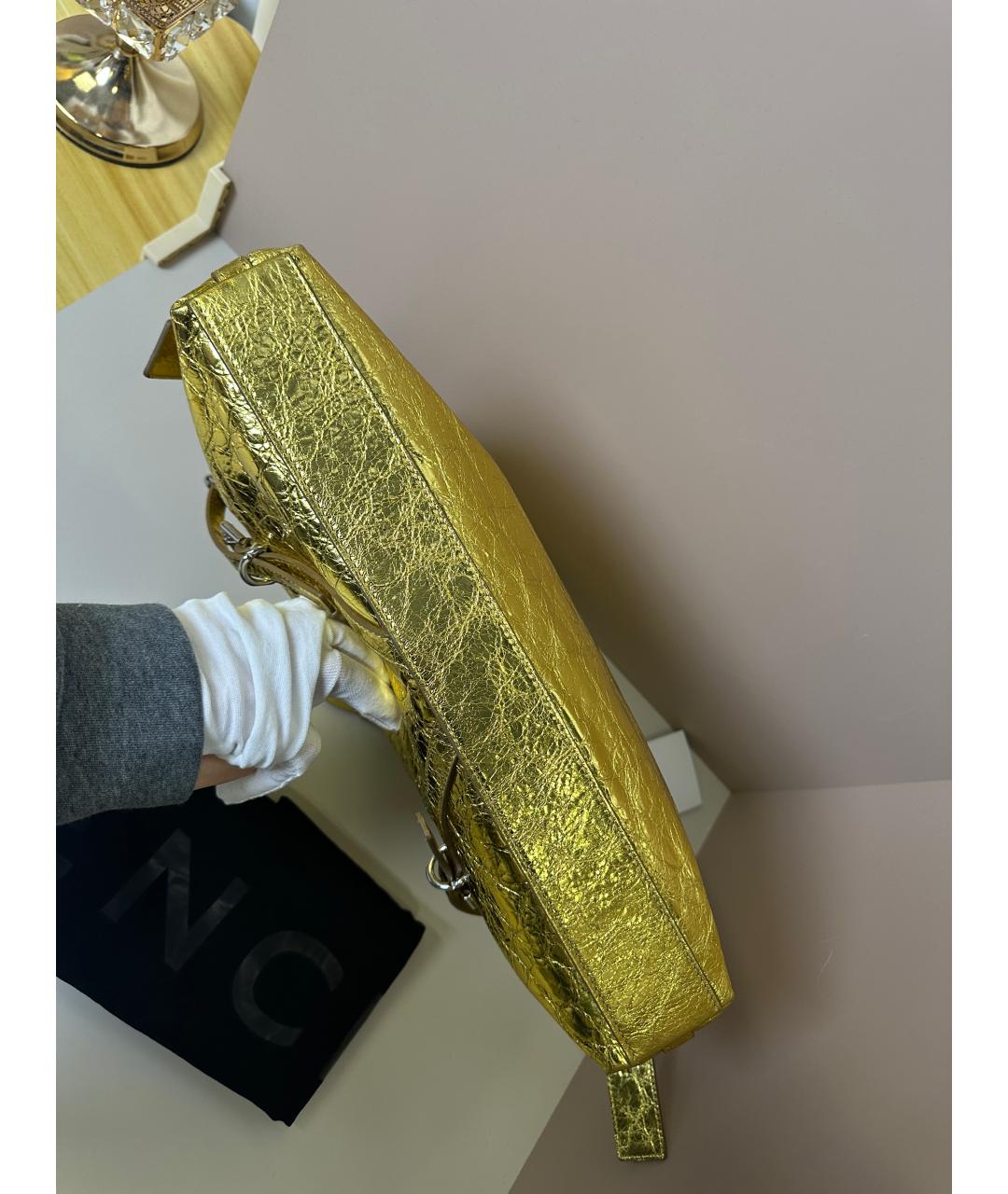 GIVENCHY Золотая сумка через плечо, фото 2