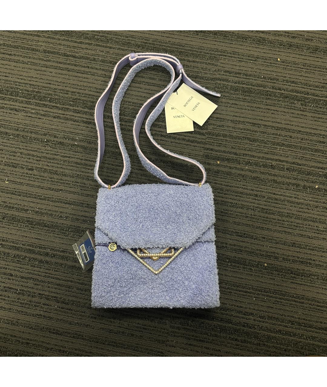 BOTTEGA VENETA Фиолетовая сумка через плечо, фото 9