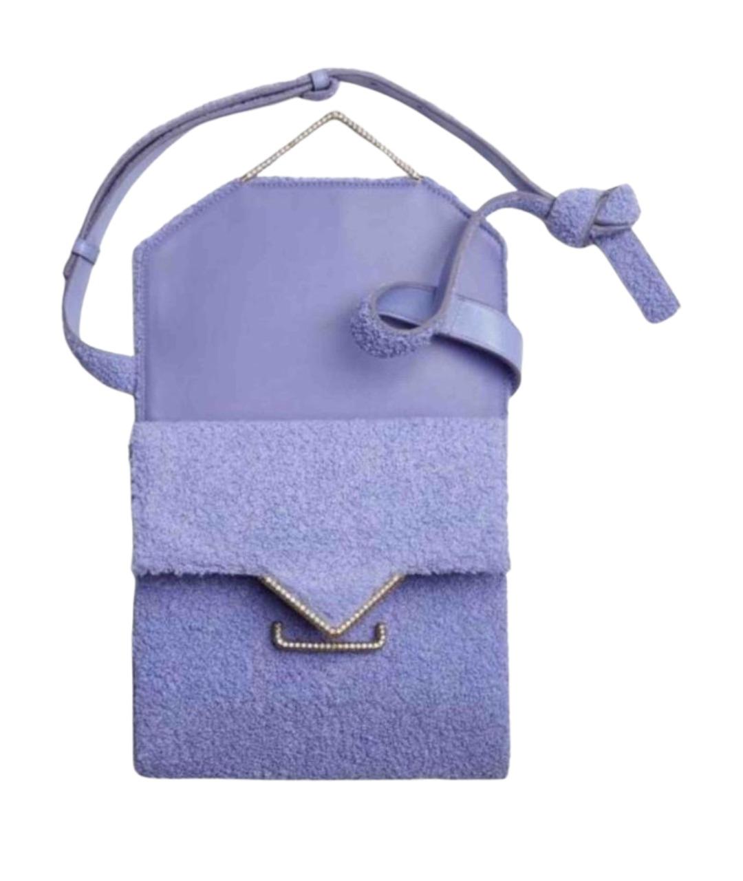 BOTTEGA VENETA Фиолетовая сумка через плечо, фото 2